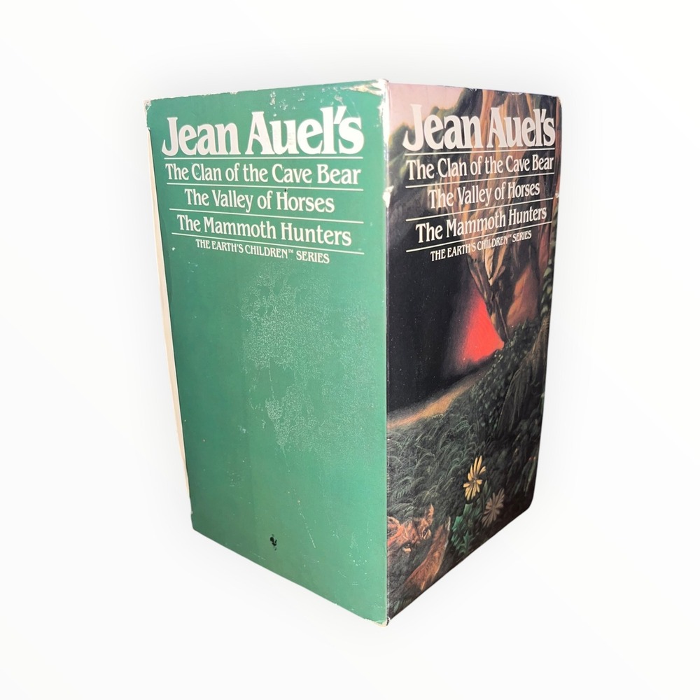 Jean M Auel Earths Children Series 3Bk Box Set Clan of Cave Bear Horses Mammoth - Picture 2 of 7
